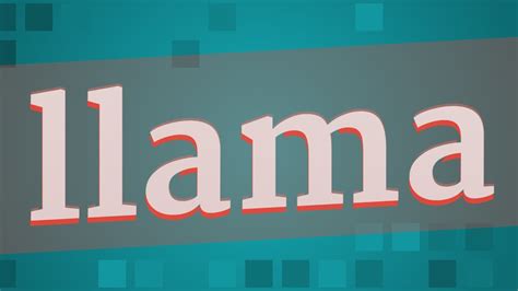 llama pronunciation|correct pronunciation of llama.